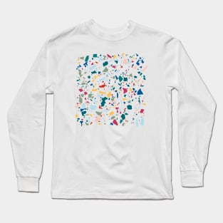 Colorful Terrazzo Long Sleeve T-Shirt